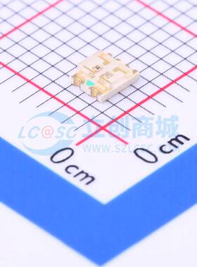 15-22/S2BHC-A30/2T SMD-4P,3.2x2.7mm 橙色,蓝色 发光二极管LED