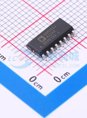 RS232芯片 ADM202JRNZ SOIC-16 原装正品