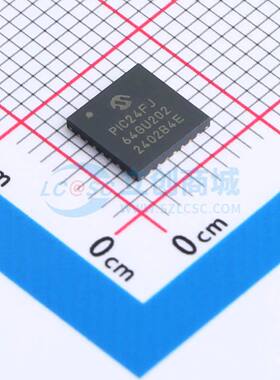 单片机(MCU/MPU/SOC) PIC24FJ64GU202-I/ML QFN-28(6x6) 原装正品