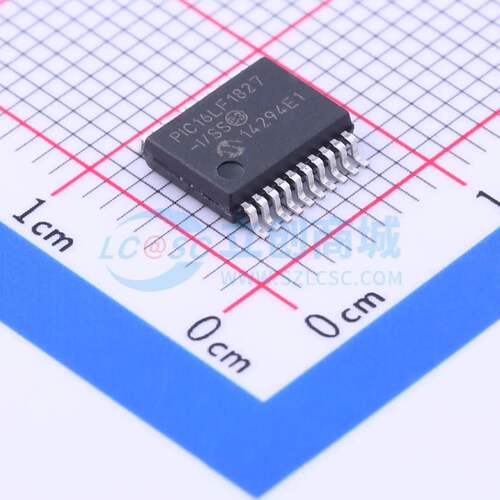 单片机(MCU/MPU/SOC) PIC16LF1827-I/SS SSOP-20-208mil 原装正品