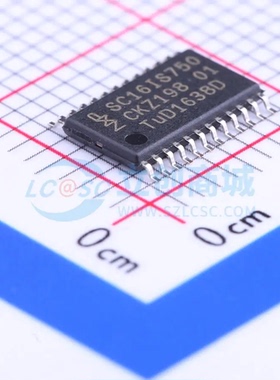 RS-485/RS-422芯片 SC16IS750IPW,128 TSSOP-24 原装正品