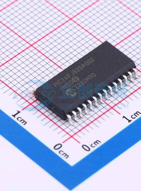单片机(MCU/MPU/SOC) PIC24FJ32GA002-I/SO SOIC-28-300mil 原装