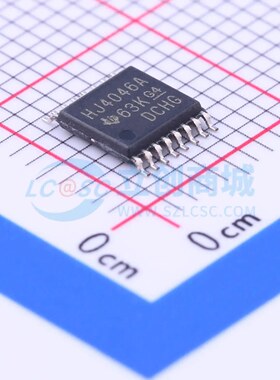 时钟发生器/频率合成器/PLL CD74HC4046APWR TSSOP-16 原装正品