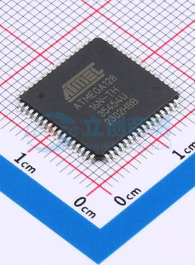 单片机(MCU/MPU/SOC) ATMEGA128-16AN TQFP-64(14x14) 原装正品