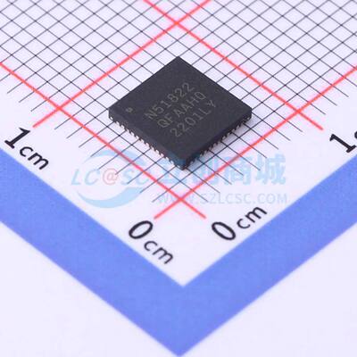无线收发芯片 NRF51822-QFAA-R7 QFN-48(6x6) 原装正品