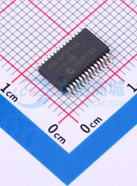 单片机(MCU/MPU/SOC) PIC16F873A-I/SS SSOP-28-208mil 原装正品
