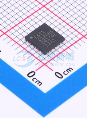 无线收发芯片 EFR32BG22C224F512GM40-C QFN-40-EP(5x5) 原装正品