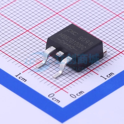 肖特基二极管 MBR20100DC_R2_10001 TO-263-3 100V 20A 原装正品