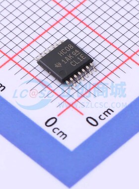 逻辑门 SN74HC08PW TSSOP-14 原装正品 电子元器件配单