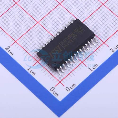 静态随机存取存储器(SRAM) IS62LV256AL-45ULI SOP-28 原装正品