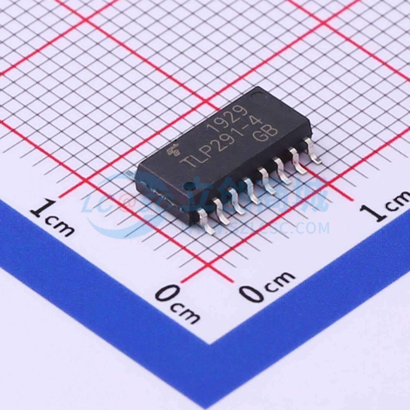 晶体管输出光耦 TLP291-4(GB-TP,E) SOP-16-4.4mm 原装正品 - 实物图