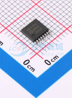 模数转换芯片ADC AD7324BRUZ TSSOP-16 原装正品