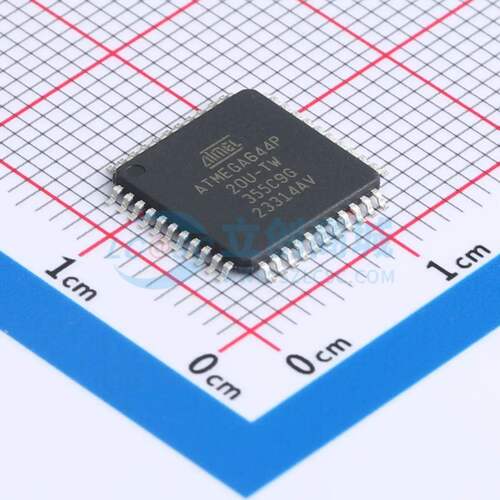 单片机(MCU/MPU/SOC) ATMEGA644P-20AUR TQFP-44(10x10) 原装正品