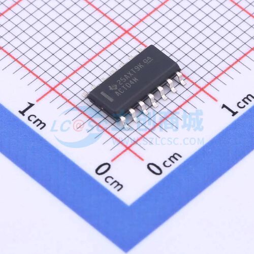 反相器 CD74ACT04M96 SOIC-14 原装正品 电子元器件配单