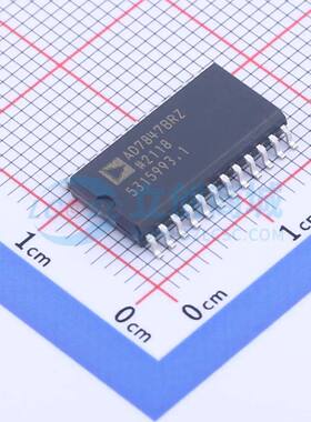 数模转换芯片DAC AD7847BRZ SOIC-24-300mil 原装正品