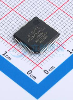 以太网收发器 KSZ8873FLLI LQFP-64(10x10) 原装正品
