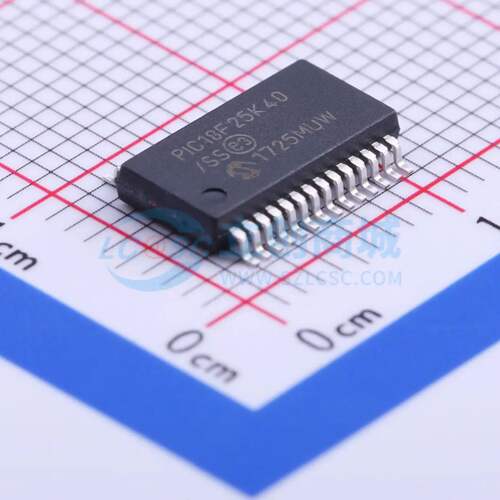单片机(MCU/MPU/SOC) PIC18F25K40T-I/SS SSOP-28-208mil 原装正