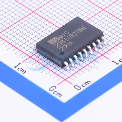 功率电子开关 MIC2981/82YWM SOP-18-300mil 原装正品
