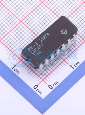 原装 运算放大器 LM124J CDIP-14 全新
