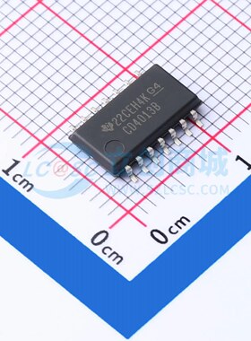 触发器 CD4013BNSR SOP-14-208mil 原装正品 电子元器件配单