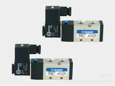 PU520-02-S新恭SHAKO电磁阀SOLENOID台湾原装AC220V气阀开关DC24V