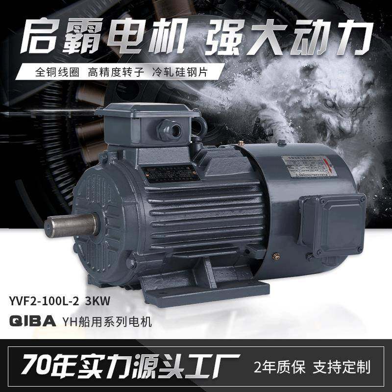 YVF三相异步电动机2极/4极/6极3W变频电机380V调速变频电动机,电子元器件市场,电机/马达,淘宝优惠券,粉丝福利购,淘宝优惠卷