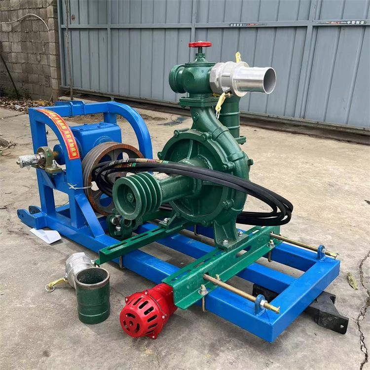 拖拉机后悬挂300高压喷灌泵扬程140流量180带微喷滴灌转盘机