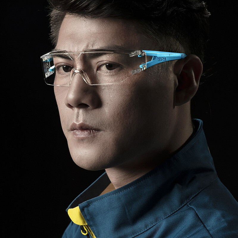 UVEX护目镜男女防花粉工业实验室劳保防飞溅防灰尘防冲击防护眼镜