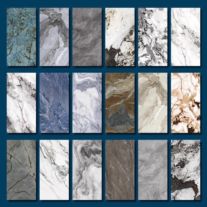 电视墙护墙板uv板碳晶板仿大理石