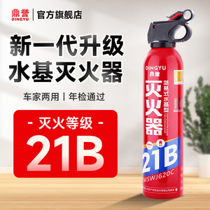 【顺丰包邮】车载21B水基灭火器家用