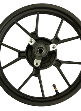 小牛N N  UUUU++原厂前轮毂 前轮前钢圈原装轮毂