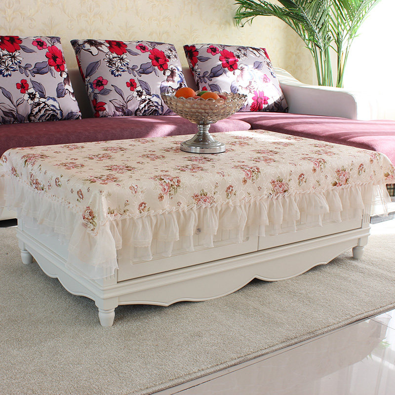 茶几桌布长方形餐桌布椅垫台布艺装蕾丝椅子罩餐椅欧式田园,居家布艺,桌布,淘宝优惠券,粉丝福利购,淘宝优惠卷