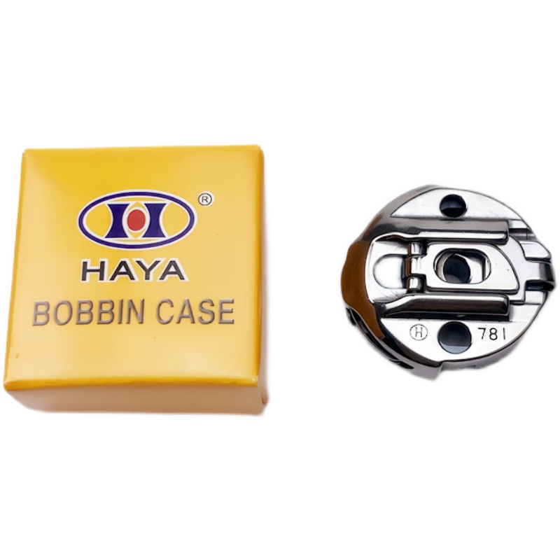 781平头锁眼机梭壳工业缝纫机配件纽门车带弹簧钢片锁壳线梭心套