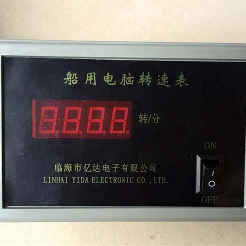 汽车船用改装转速表方形电脑DZIII数码转速表柴油机数显转速表