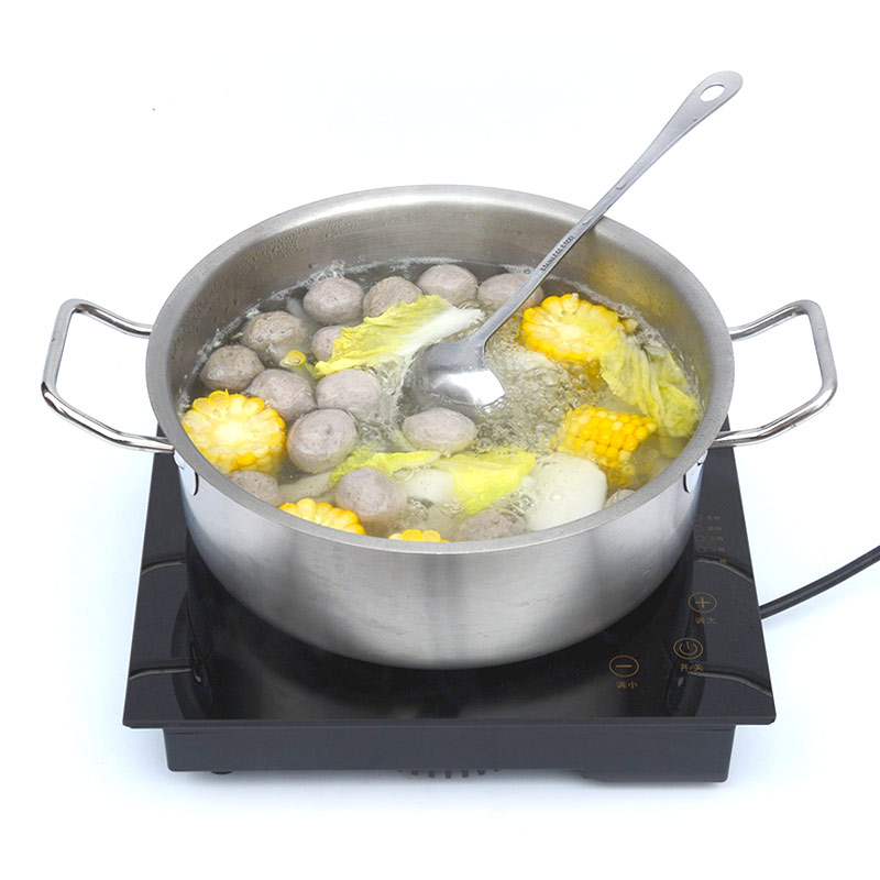 君耀 HD2火锅电磁炉商用大功率酒店方形嵌入式W圆形线控