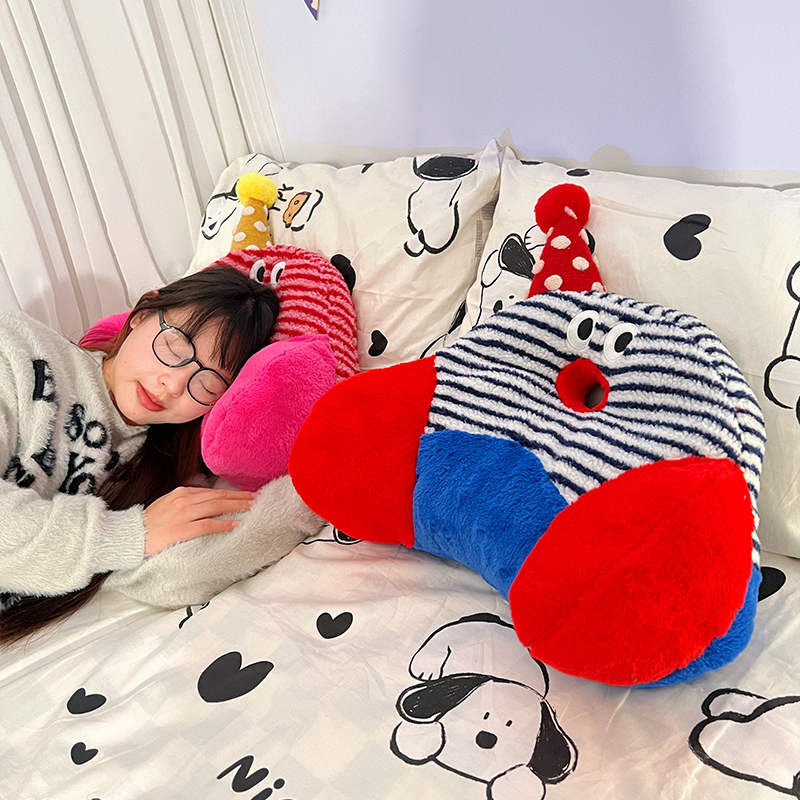 多巴胺床头护腰靠垫沙发靠背办公室久坐腰枕宿舍床上软包抱枕靠枕
