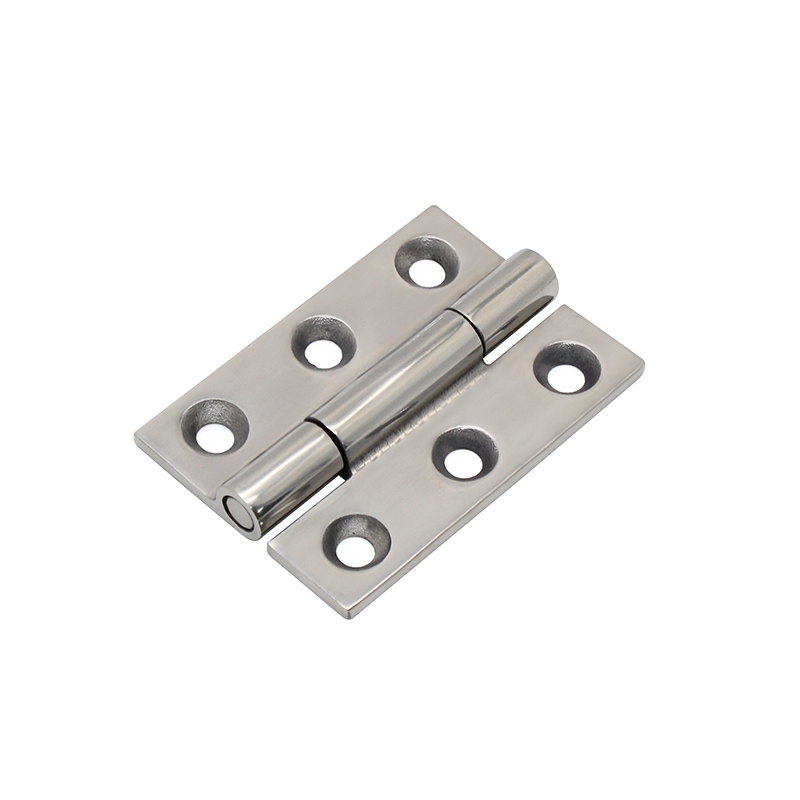 CL2工业烤箱柜门设备铰链抛光锈钢承重型平折叠合页