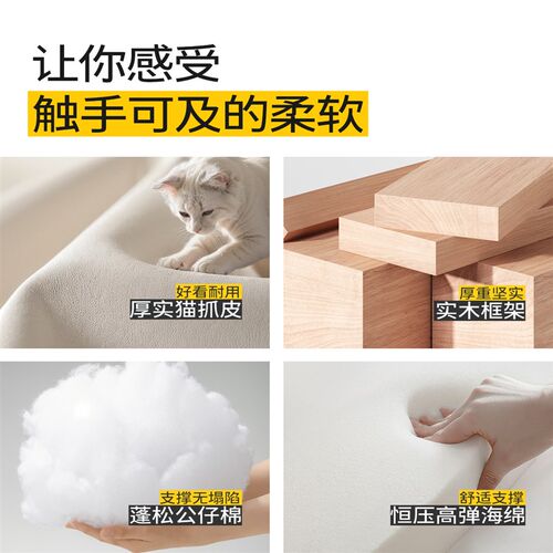 沙发床折叠两用客厅22新款布艺小户型出租房现代多功能沙发