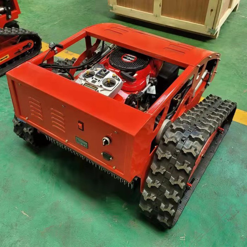 全自动履带式遥控割草机柴油小型果园除草机草坪修剪机开荒锄草机