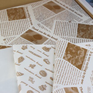 盘纸 面包盘吸油纸 面包垫盘纸 烘焙纸 防油隔油垫纸张