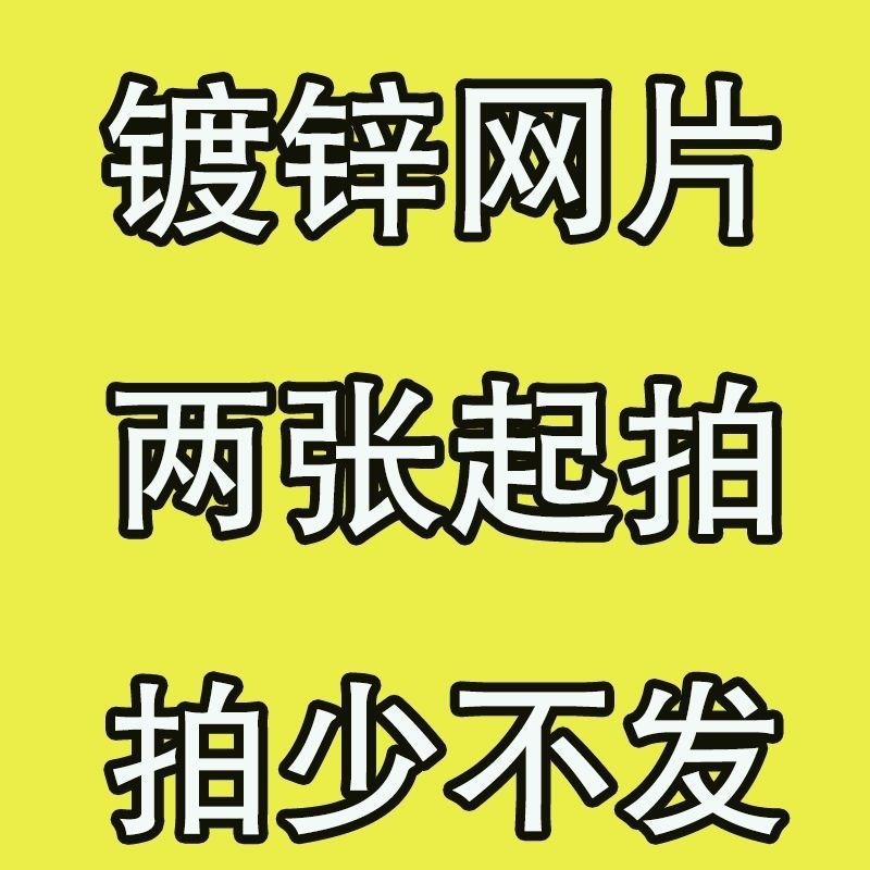 镀锌铁丝网片围栏小孔加粗养殖网狗笼养殖建筑钢筋长孔网格网铁丝