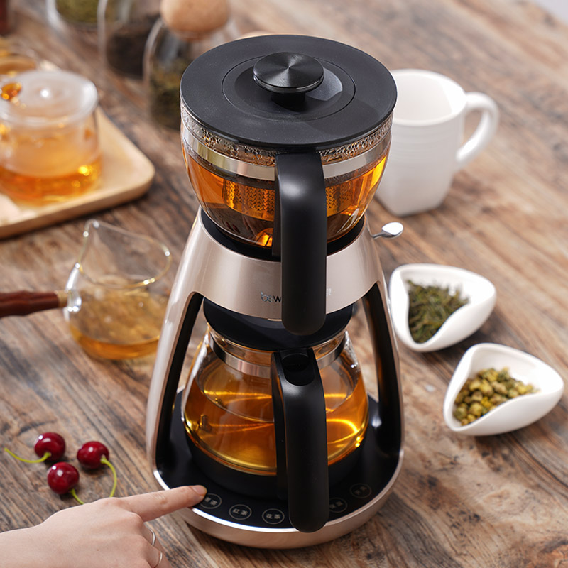 碧云泉S1泉韵功夫煮茶器泡茶壶家用全自动小型办公室玻璃普洱黑茶