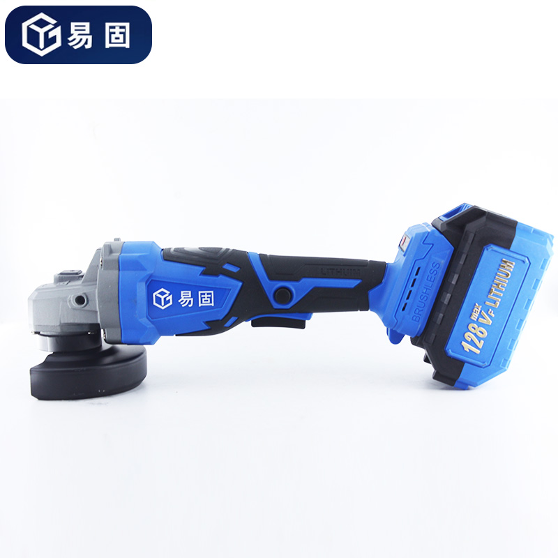速发新品易固无刷锂电角磨机128VFF大功率充电式磨光机打磨机手持