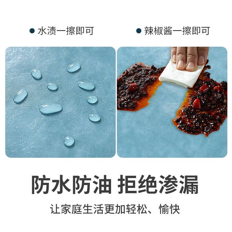 桌布防水防油餐桌罩长方形电炉烤火桌子皮罩防滑台布全包茶几,居家布艺,桌布,淘宝优惠券,粉丝福利购,淘宝优惠卷