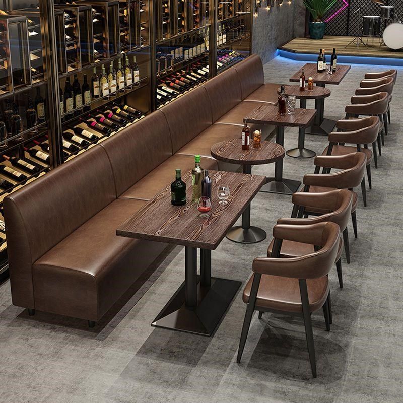 酒吧吧卡座沙发奶茶店桌椅复古工业风咖啡厅火锅店靠墙,住宅家具,岩板餐桌,淘宝优惠券,粉丝福利购,淘宝优惠卷