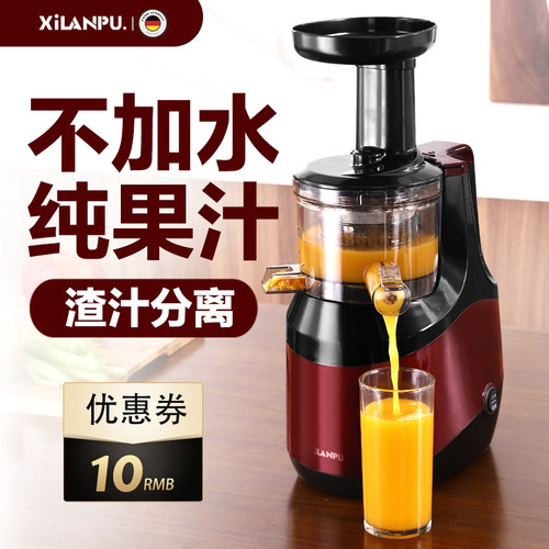 西兰普榨汁渣汁分离小型商用原汁炸果汁