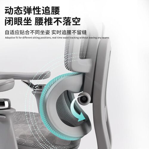 赛谷电脑椅体工学椅护腰久坐躺办公室座椅电竞学生椅