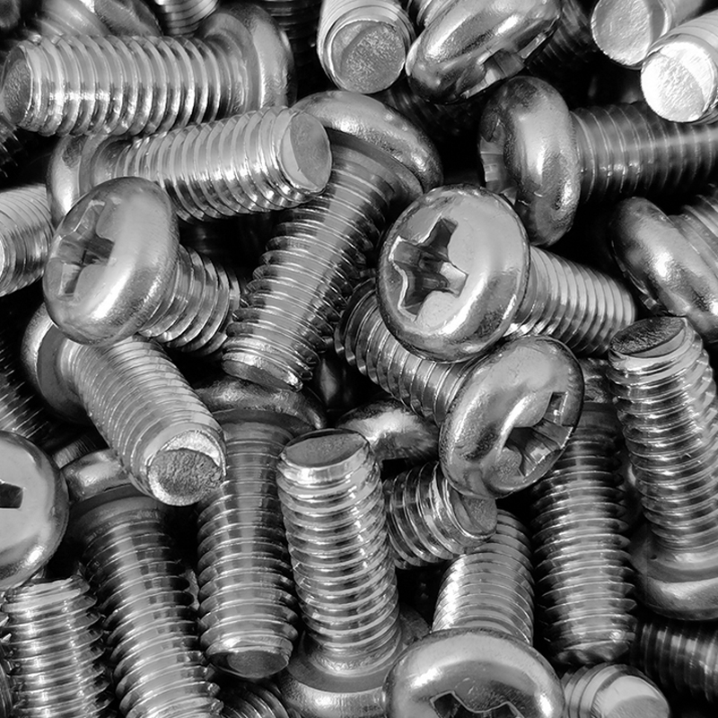 0不锈钢十字圆头螺丝钉盘头机牙螺栓加长平尾大螺丝MM5MMM10