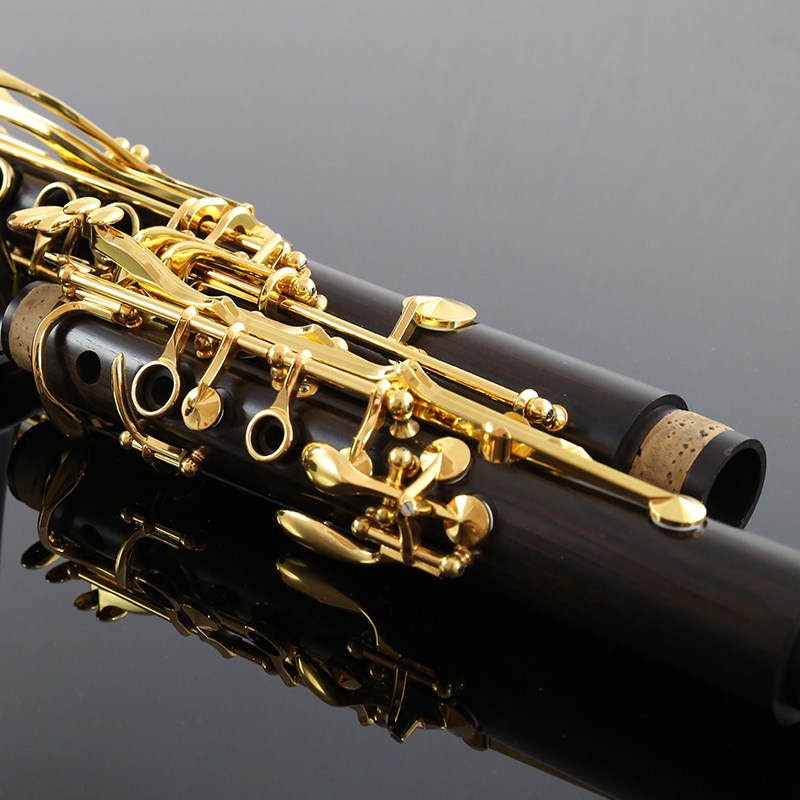 德国ROFFEE 单簧管18键镀金限量版18K金乌木降B调乐团演奏级