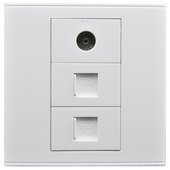 型千兆电视 六类J闭路电视插座